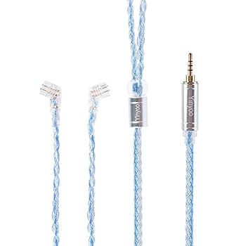 最後1点!16コア 金メッキケーブル C IEM 2pin/2.5mmバランス 超希少 16芯 金メッキリケーブル カスタムIEM2Pin 0 78mm 2ピン